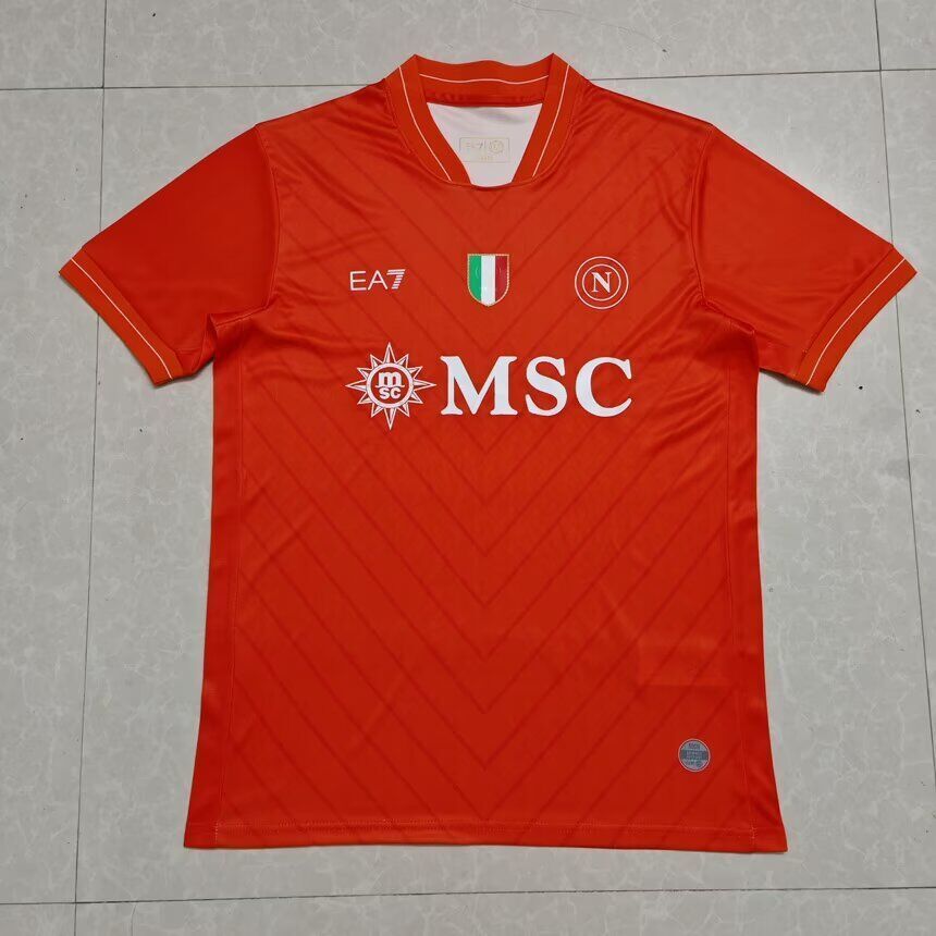 AAA Quality Napoli 25/26 GK Orange Soccer Jersey